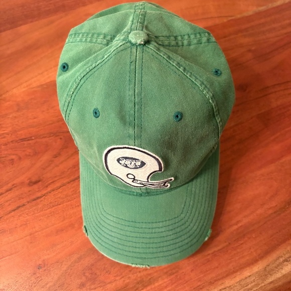 Reebok Men's Gridiron NFL Classic New York Jets Baseball Cap Hat Green White OS - Picture 5 of 5